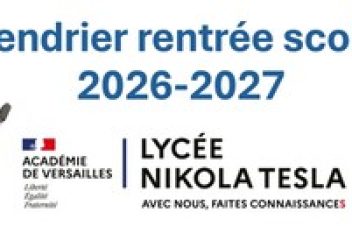 Rentrée scolaire 2026-2027_ Lycée Nikola TESLA Redm